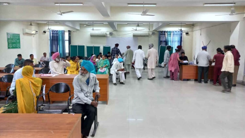 Disability Certificate Camp at Civil Hospital