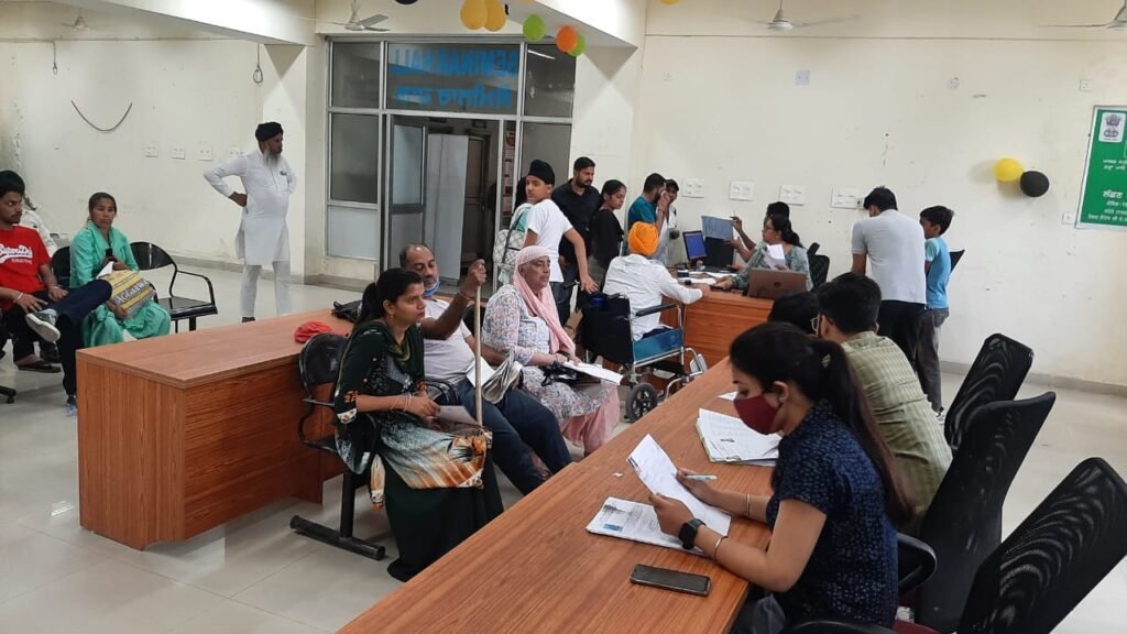 Disability Camp at Civil Hospital Ludhiana