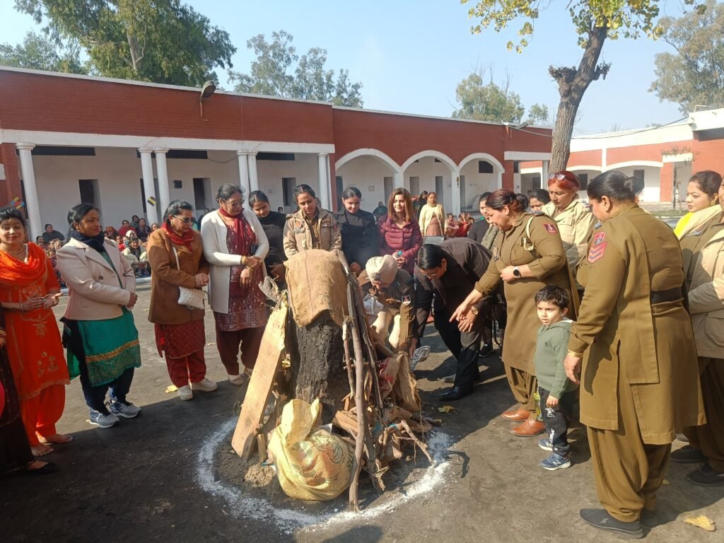 Act Humane Celebrated Lohri Festival at Women’s Jail Ludhiana