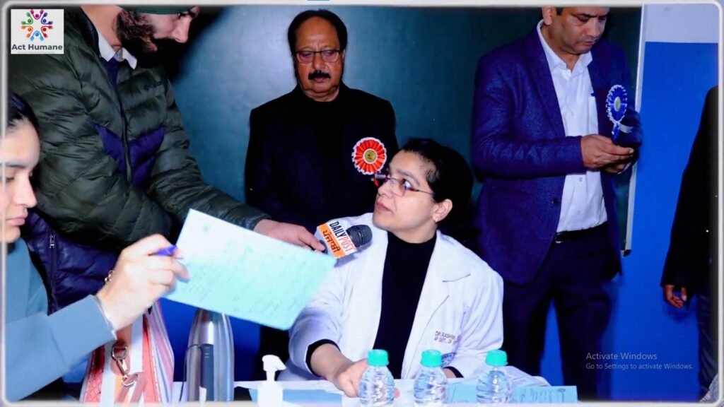 Act Humane Organizes Free Multi-Speciality Medical Camp in Ludhiana