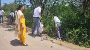 Mountain Cleaning Drive on World Environment Day