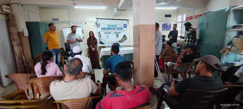 Free Limbs Distribution / Fitment Camp, CHC Dharampur, Solan, Himachal Pradesh