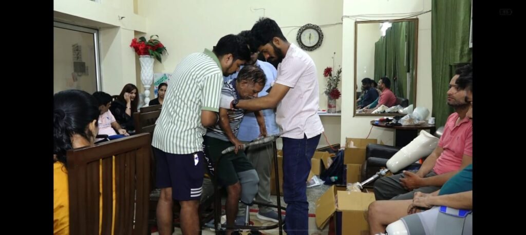 Free Artificial Limbs Camp at Red Cross Bhawan, Sarabha Nagar, Ludhiana