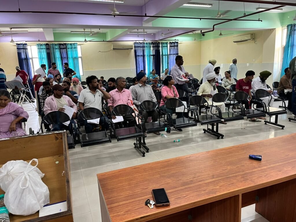 Disability Certificate Camp 17 September 2025 in Ludhiana