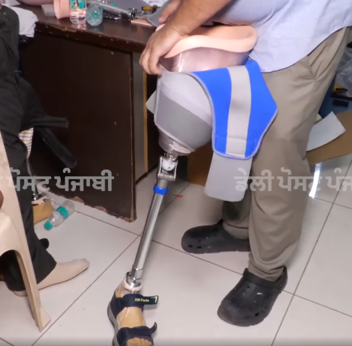 Act Humane Organises Free Artificial Limbs Camp in Chandigarh