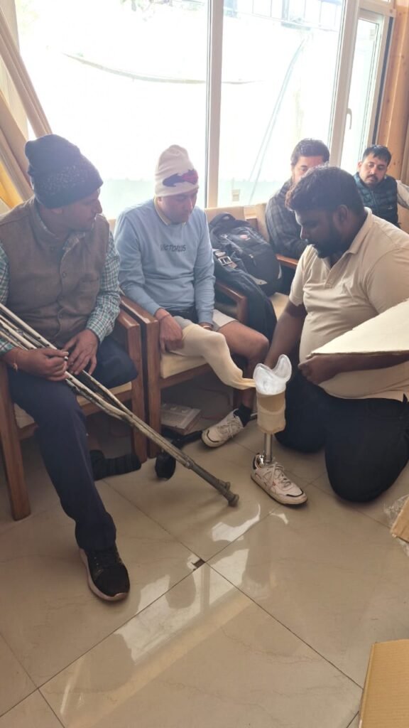 Act Humane Organised Free Artificial Limbs Camp in Shimla