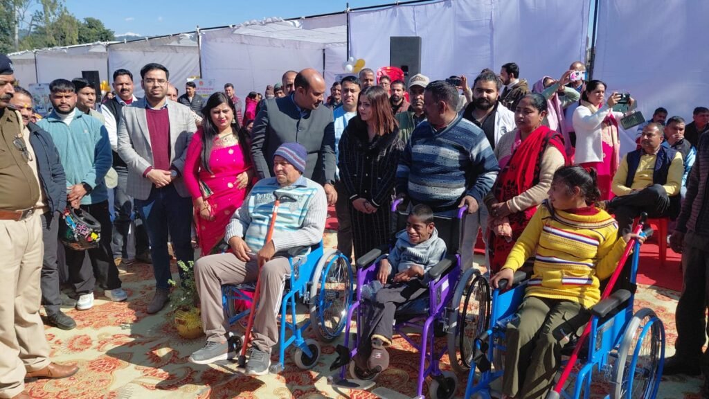Aftificial Limbs Fitment and Distribution Camp Jainsinghpur, Palampur, Himachal Pradesh
