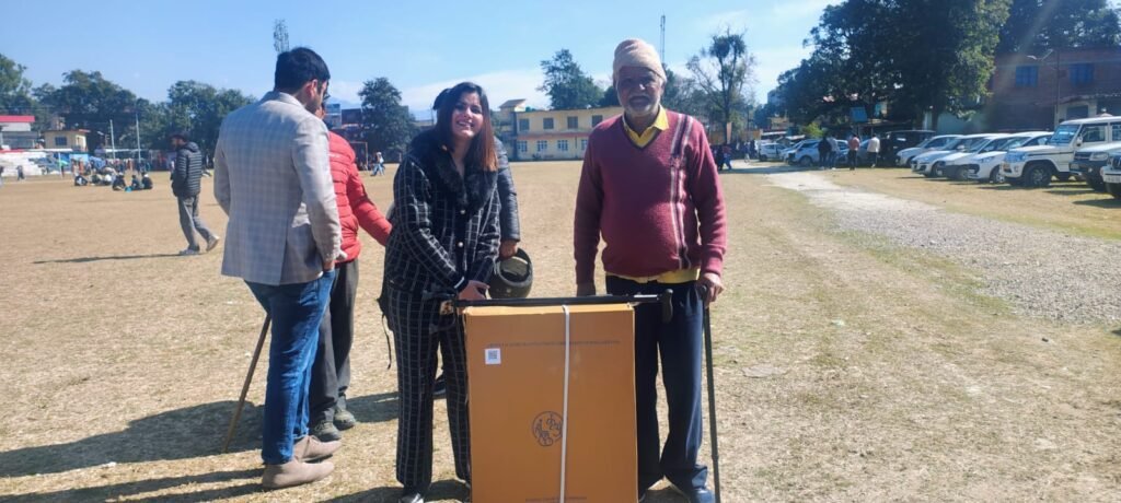Aftificial Limbs Fitment and Distribution Camp Jainsinghpur, Palampur, Himachal Pradesh