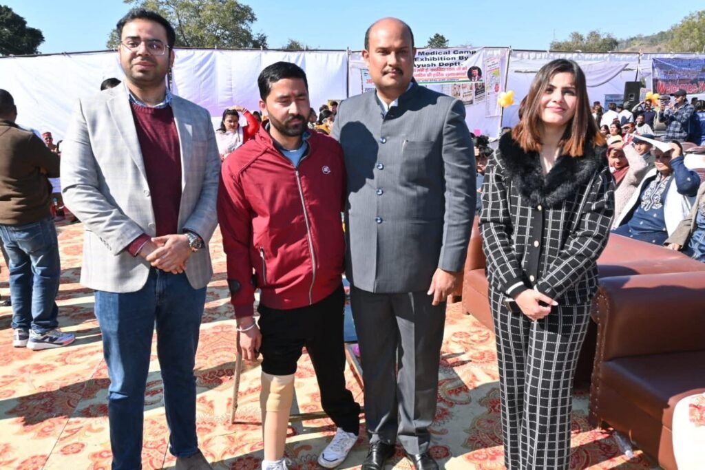 Aftificial Limbs Fitment and Distribution Camp Jainsinghpur, Palampur, Himachal Pradesh