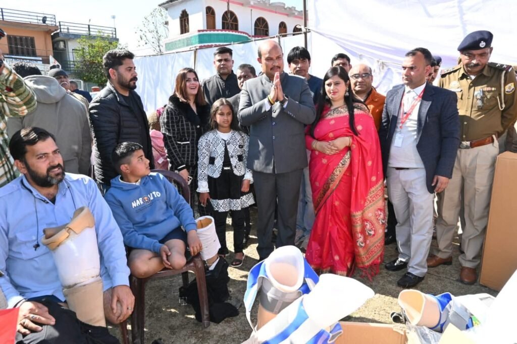 Aftificial Limbs Fitment and Distribution Camp Jainsinghpur, Palampur, Himachal Pradesh