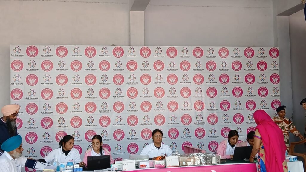 Cancer Awareness Camp at ITBP Camp, Aware 250 beneficiaries.