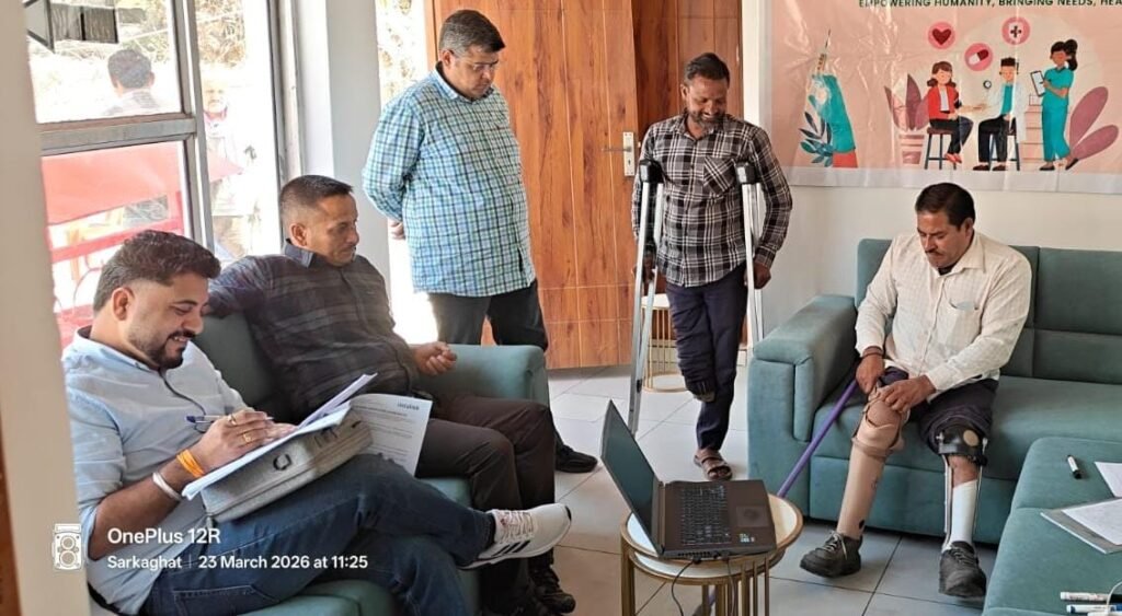 Free Artificial Limb Measurement Camp at Mandi, Himachal Pradesh