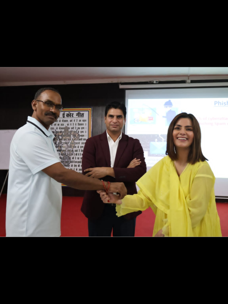 Cyber Security Awareness & Rakhi Celebration with Indian Army