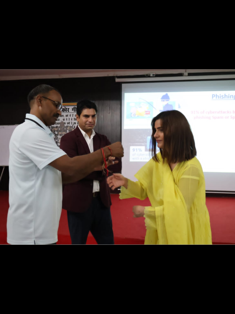 Cyber Security Awareness & Rakhi Celebration with Indian Army