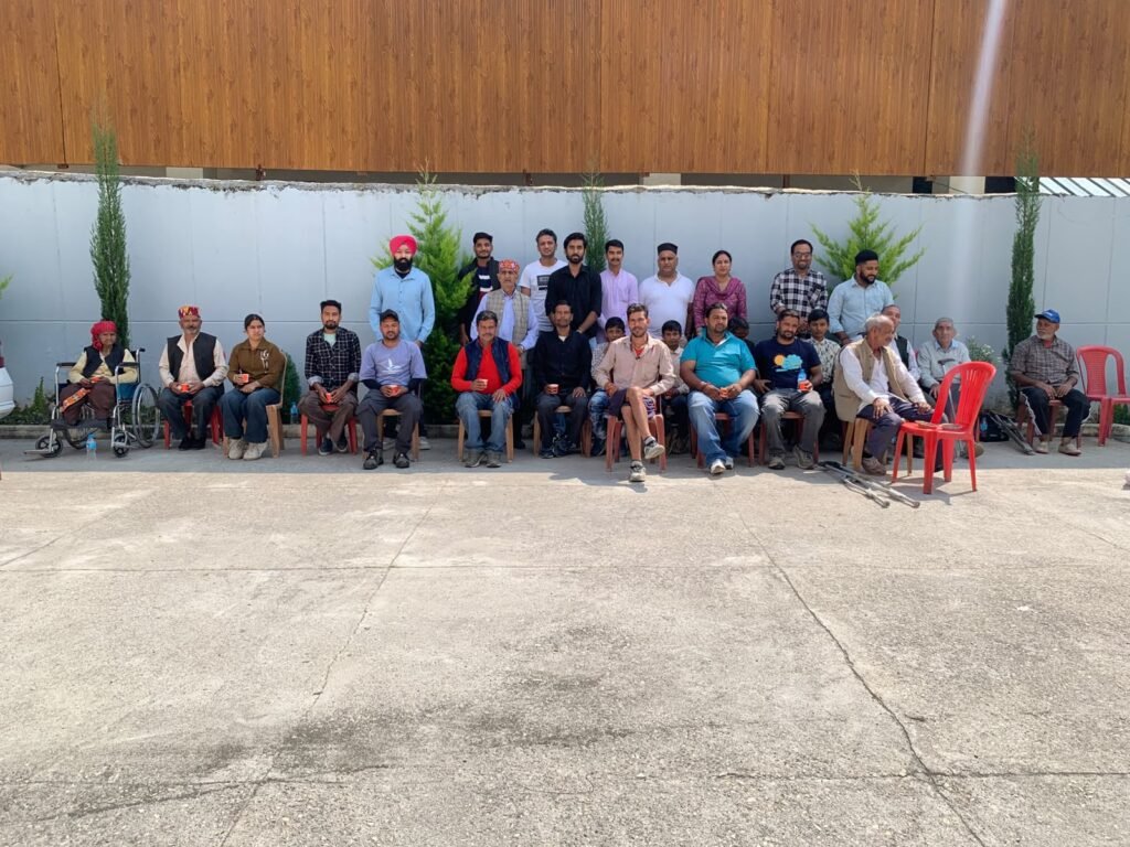 Artificial Limbs Measurement and Registration Camp Held in Manali