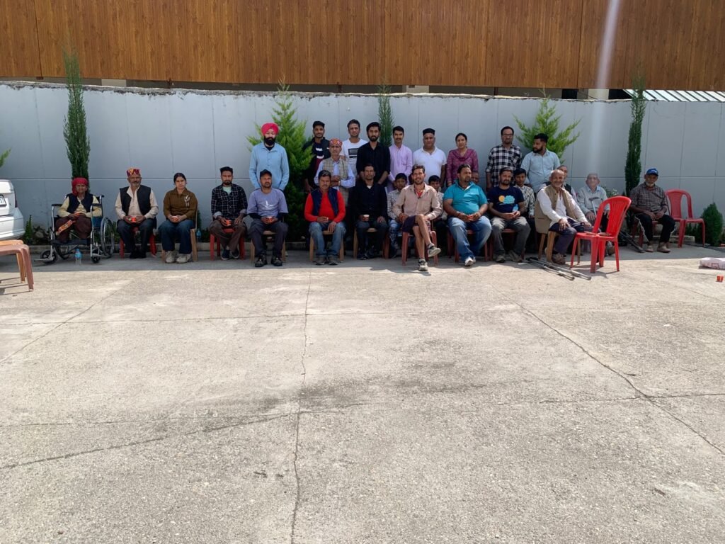 Artificial Limbs Measurement and Registration Camp Held in Manali