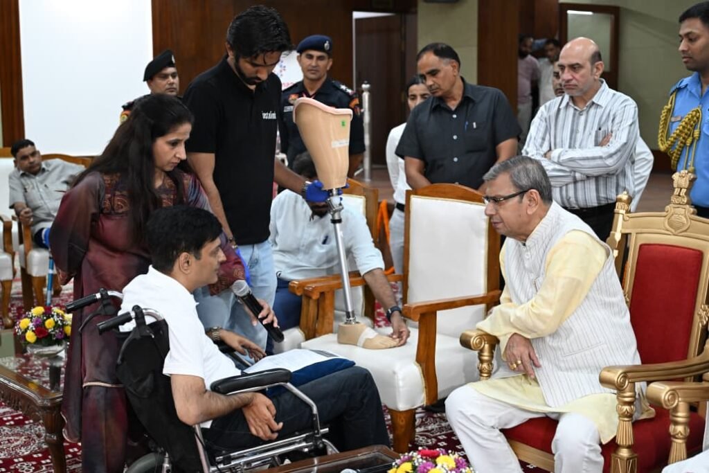 Free Artificial Limbs Fitment and Distribution Camp at Lok Bhawan, Haryana