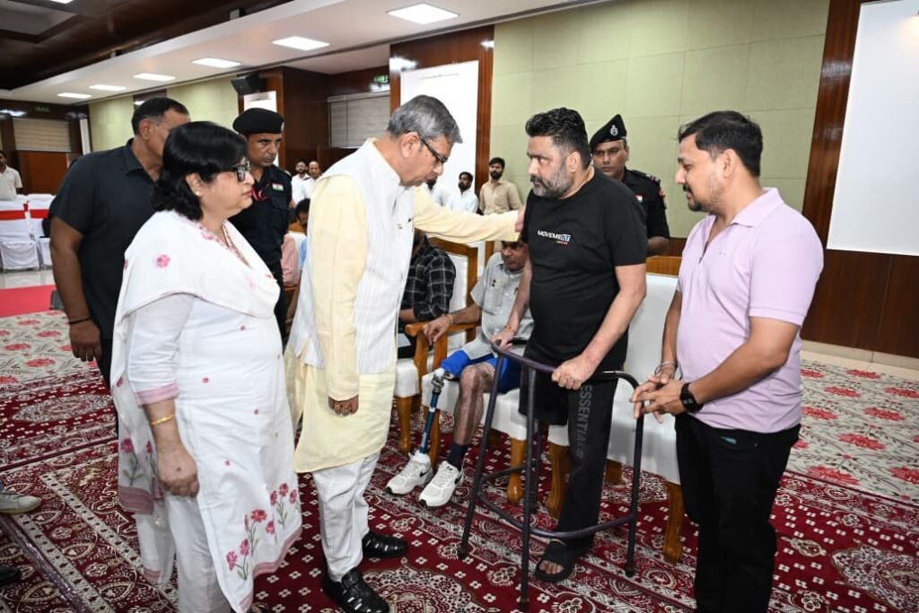 Free Artificial Limbs Fitment and Distribution Camp at Lok Bhawan, Haryana